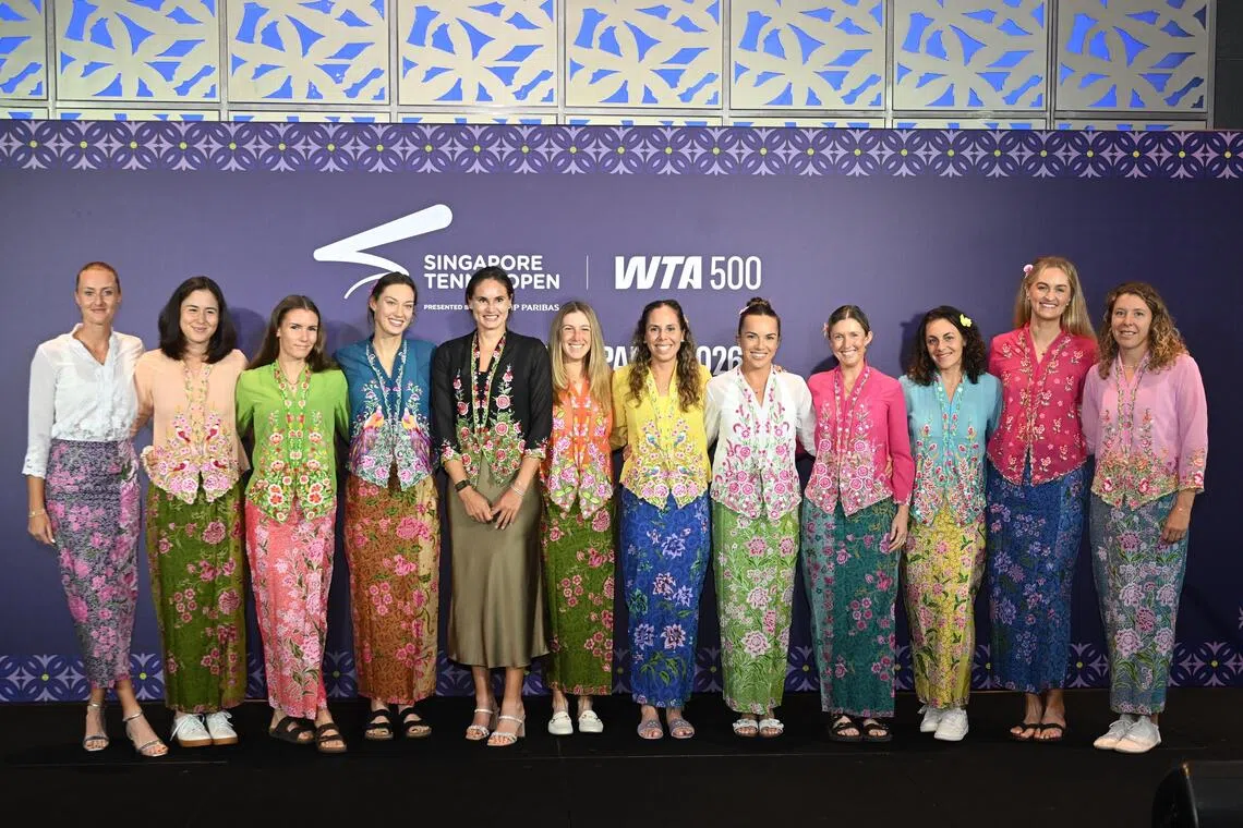 WTA players lap up ‘amazing atmosphere’ ahead of Singapore Tennis Open