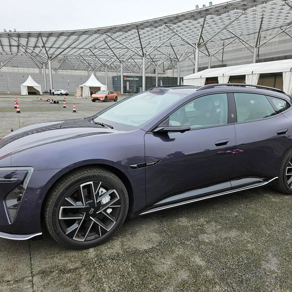 The Avatr 06T tested in Chongqing, China in April 2026.