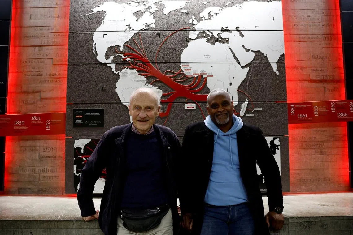 Man in his 80s becomes first in France to formally apologise for family’s slavery links