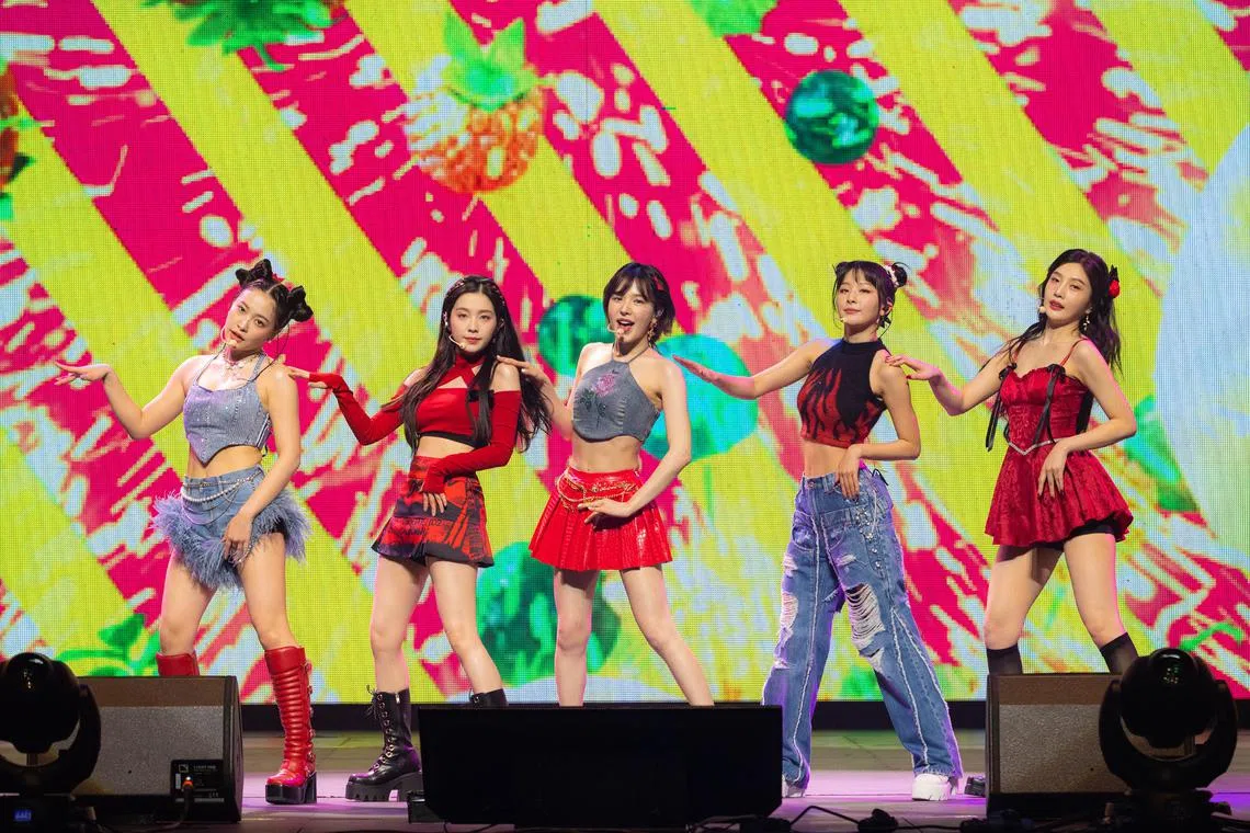 K-pop girl group Red Velvet played to a full-house crowd of more than 4,000 at The Star Theatre.