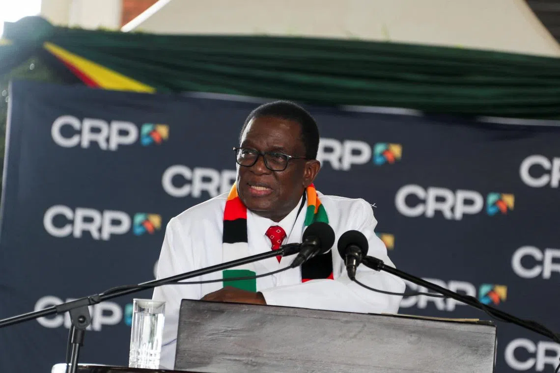 Zimbabwe cabinet backs bill that would extend Mnangagwa's rule till 2030