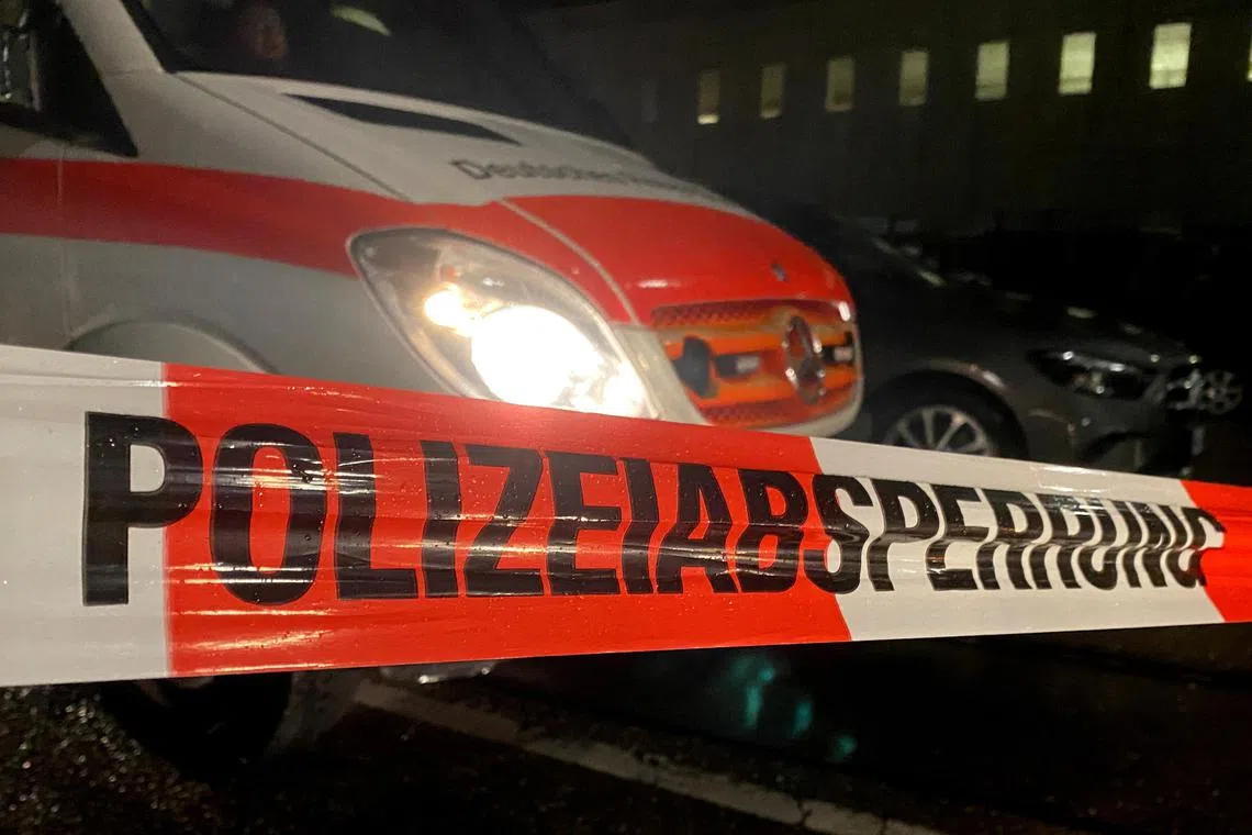 Two schoolgirls, thought to be aged seven or eight, were attacked with a knife at a school in the Berlin district of Neukoelln.