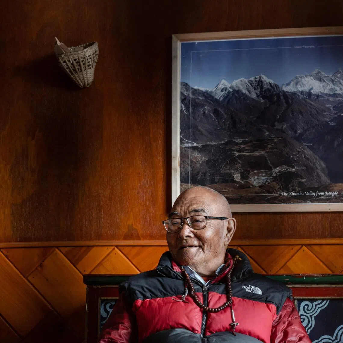 Mr Kancha Sherpa was a member of the 1953 Mount Everest expedition which placed Sherpa Tenzing Norgay and Sir Edmund Hillary on the summit of the world's highest mountain.