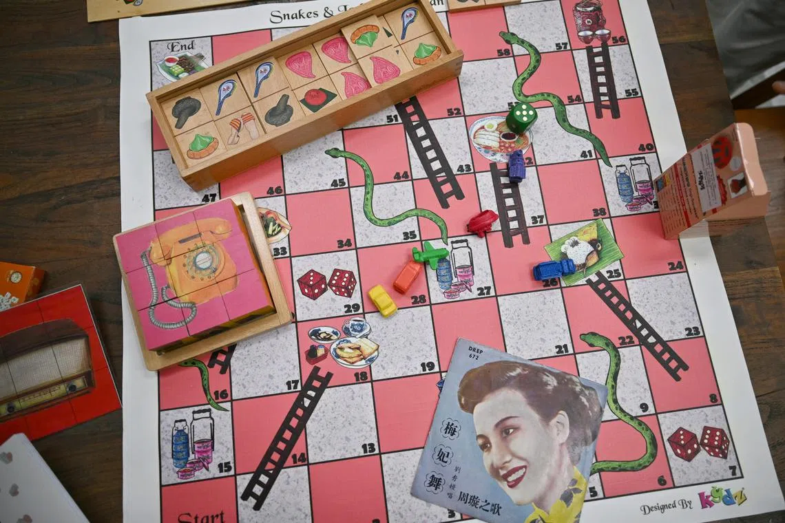 Generic of senior friendly and heritage themed games at KYDZ International on July 15, 2024.