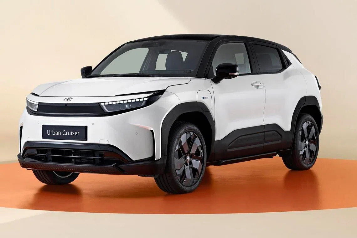 The Toyota Urban Cruiser is twinned with the Suzuki eVitara.