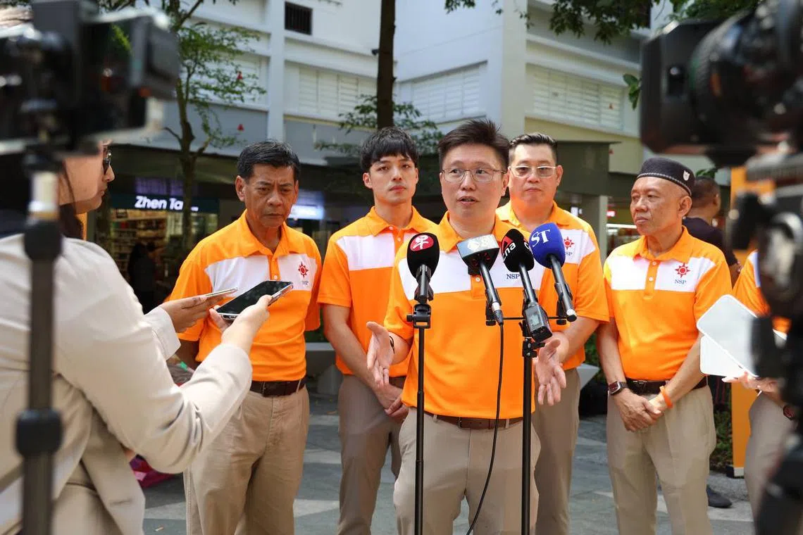 Leading NSP in Sembawang GRC is party secretary-general Spencer Ng who also helmed a team to contest there in the 2015 and 2020 elections.