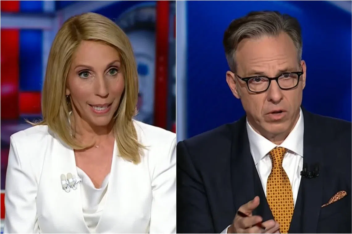 Dana Bash (left) and Jake Tapper's ability to guide and navigate the event may be crucial to how US President Joe Biden and former President Donald Trump are received by the public.