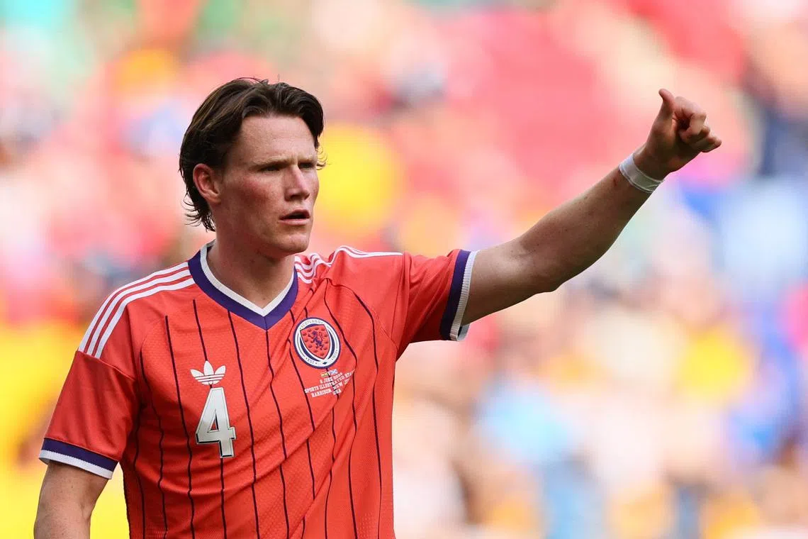 Soccer Football - International Friendly - Bolivia v Scotland - Sports Illustrated Stadium, Harrison, New Jersey, U.S. - June 6, 2026 Scotland's Scott McTominay during the match IMAGN IMAGES via Reuters/Caean Couto