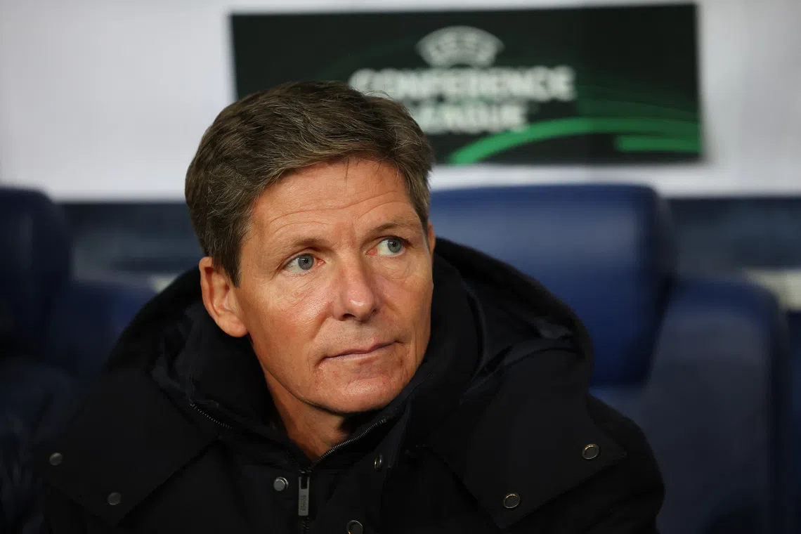 Soccer Football - UEFA Conference League - Dynamo Kyiv v Crystal Palace - Lublin Arena, Lublin, Poland - October 2, 2025 Crystal Palace manager Oliver Glasner before the match REUTERS/Kacper Pempel