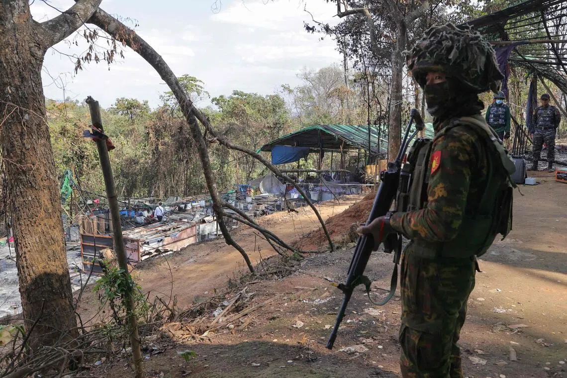 Myanmar junta claims capture of giant jungle meth labs