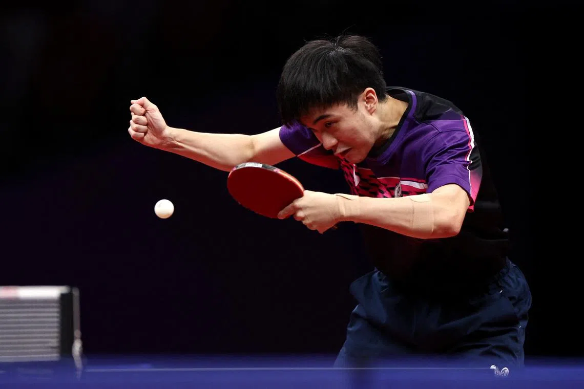 Chinese Taipei's Lin Yun-Ju beat China's Ma Long 4-1 to claim the men’s singles title at WTT Champions Frankfurt on Sunday.