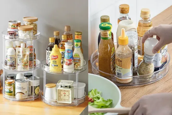 Rotating Storage Rack