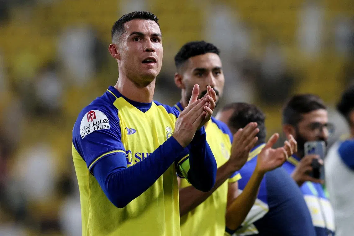 Cristiano Ronaldo joined Al Nassr at the end of 2022.
