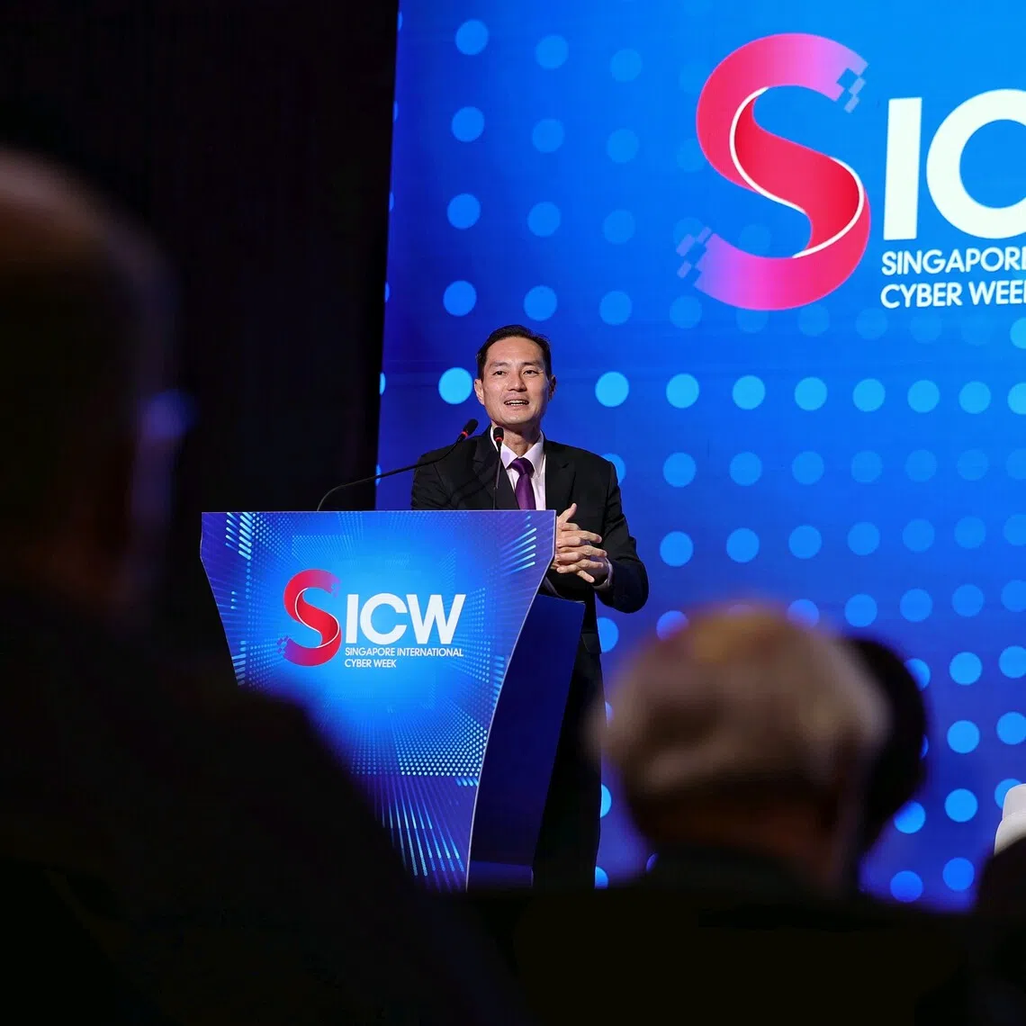 Senior Minister of State for Digital Development and Information Tan Kiat How announced the Cybersecurity Professional Accreditation Framework at the Singapore International Cyber Week on Oct 13.