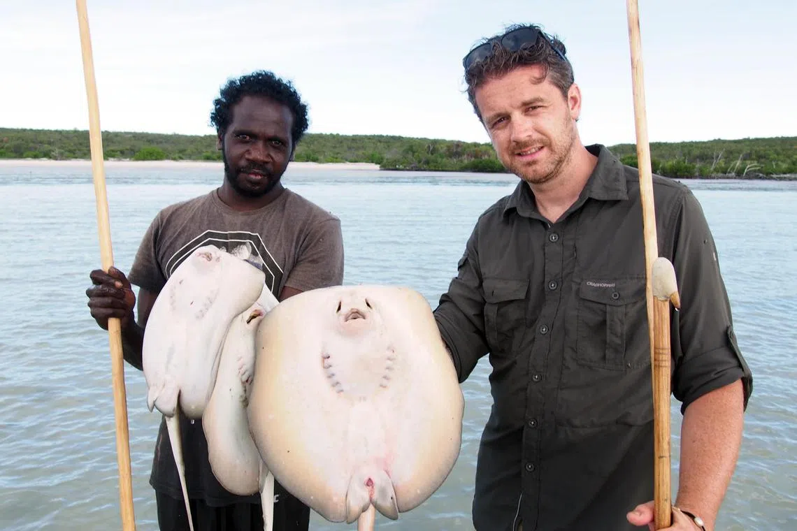 Jock Zonfrillo (right) operated renowned restaurants before becoming a judge on Masterchef Australia.