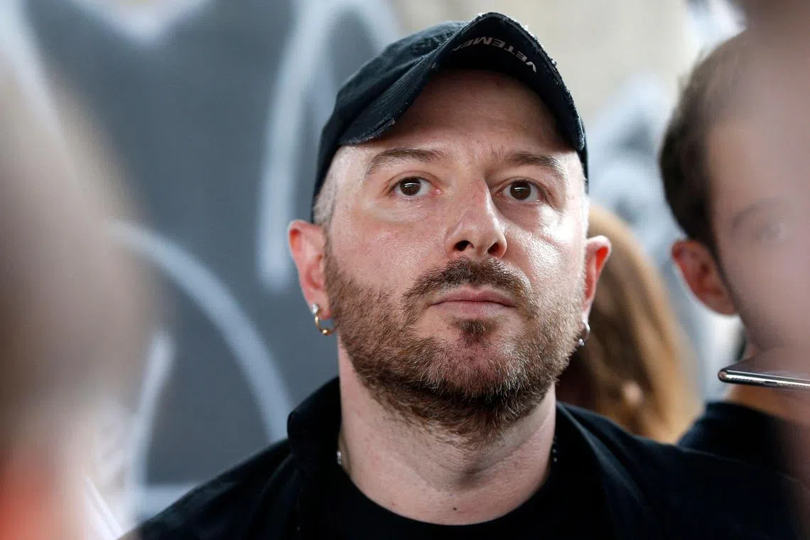 Balenciaga's creative director Demna, who dropped his name in 2021, says the ads flub was "a mistake to learn from". 