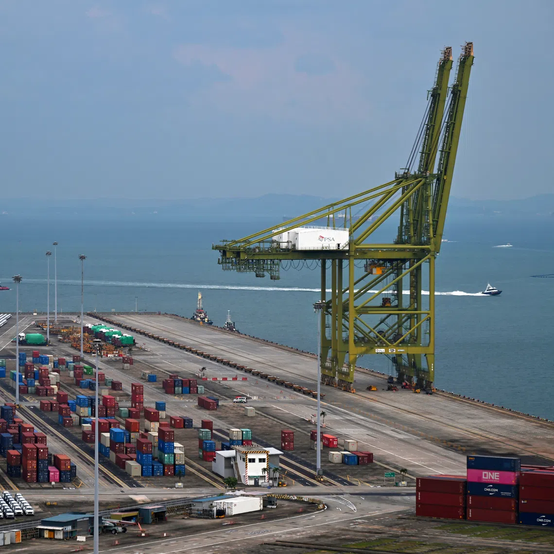 Senior Minister Lee Hsien Loong called on unions and the leaders at the Port of Singapore Authority to work with the government help workers adapt through continuous reskilling just like in the past.