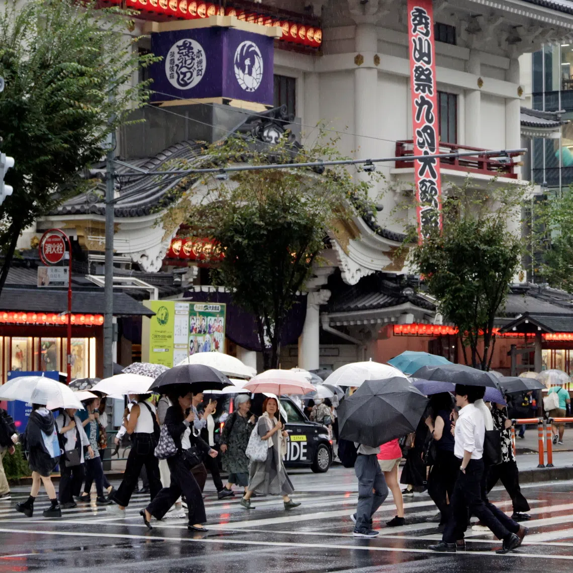 Japan’s economy expanded 0.4 per cent in the three months to June, compared with the 0.3 per cent shown in preliminary data.