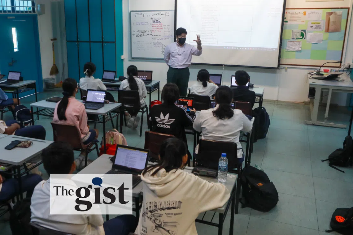 In Singapore, the Ministry of Education (MOE) would guide teachers to use AI tools such as ChatGPT to enhance learning.
