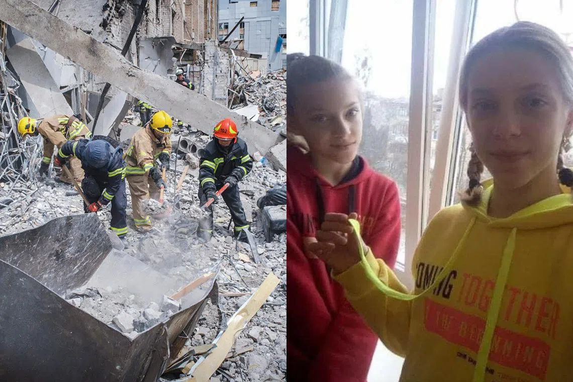 Sisters Anna and Yulia Aksenchenko died in a Russian missile strike on a crowded restaurant in Kramatorsk.