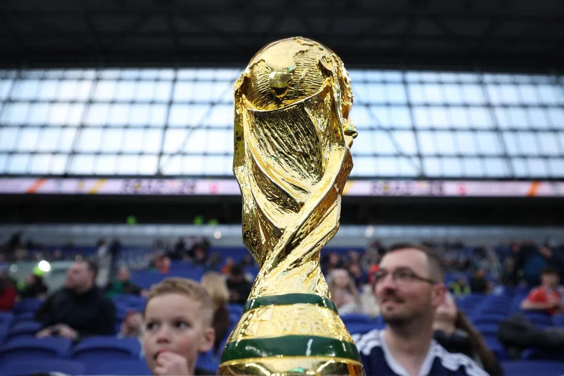 Soccer-World Cup group lineups