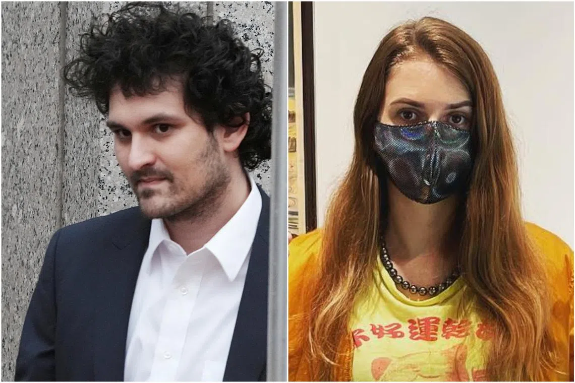 Sam Bankman-Fried (left) and Heather Morgan are among a number of crypto champions now seen as charlatans, who pocketed millions before their empires unravelled.