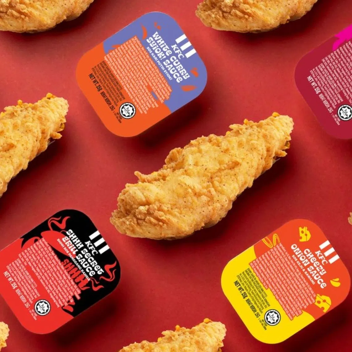 The KFC innovation team tested more than 30 different concepts before landing on the four flavours.