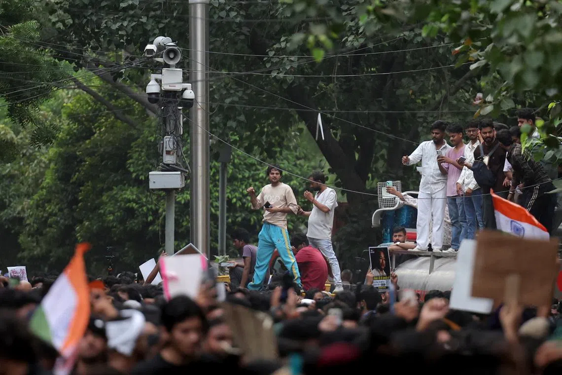 India has no law governing the use of facial recognition technology by police and surveillance at the main protest site in New Delhi was a breach of the law.