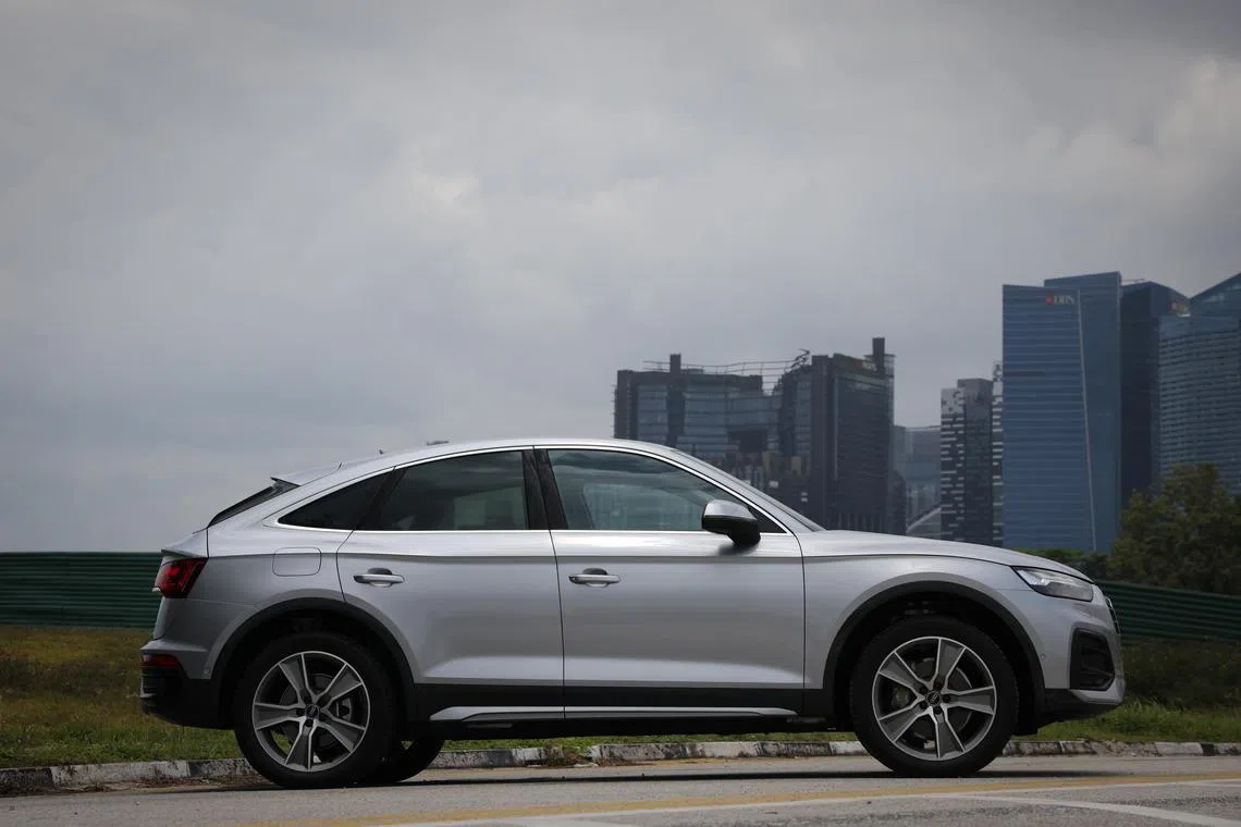 The 204hp Audi Q5 Sportback 2.0 remains as drivable in Singapore as its 249hp twin.