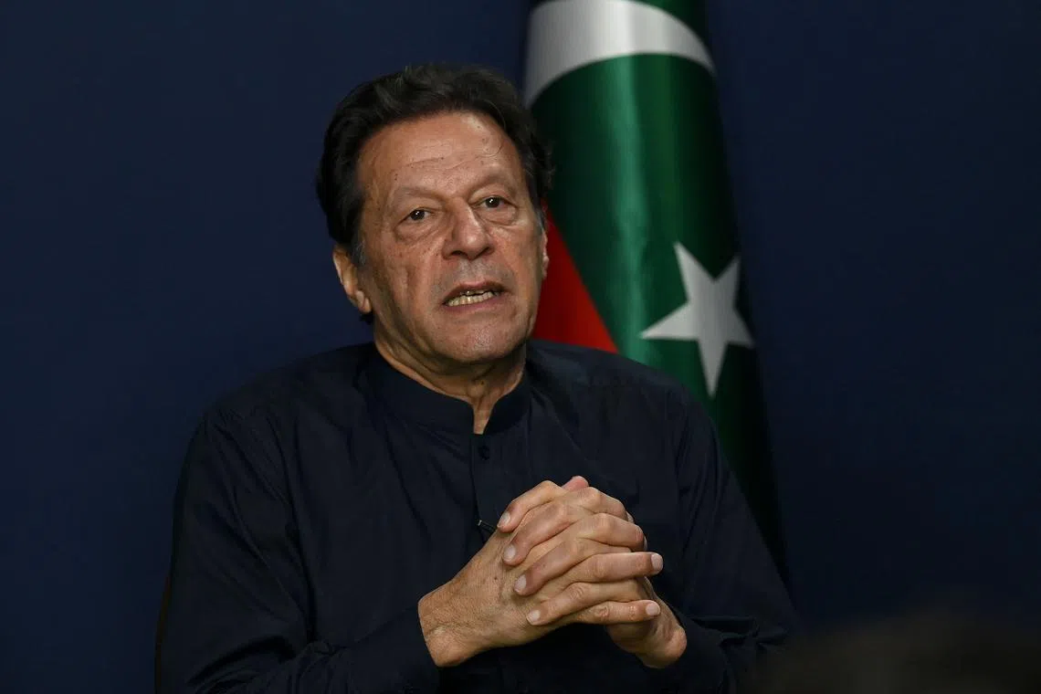 The graft case is one of dozens registered against former Pakistan's Prime Minister Imran Khan in the last year.