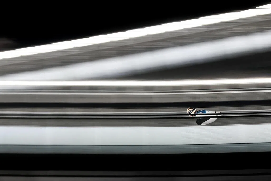 The Week in Pictures: Beauty in motion at the Winter Olympics; football matches in snow and rubble