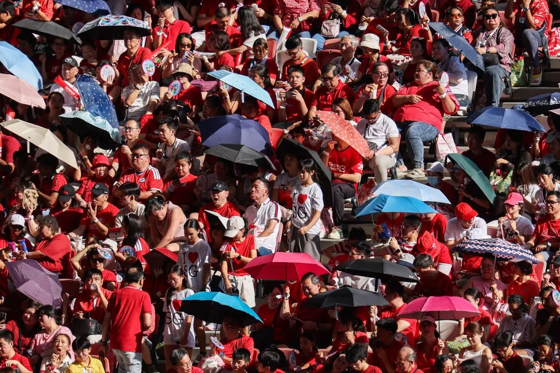 This year marks the first time since 2016 that the NDP will be held in the National Stadium, which holds about 42,000 spectators.