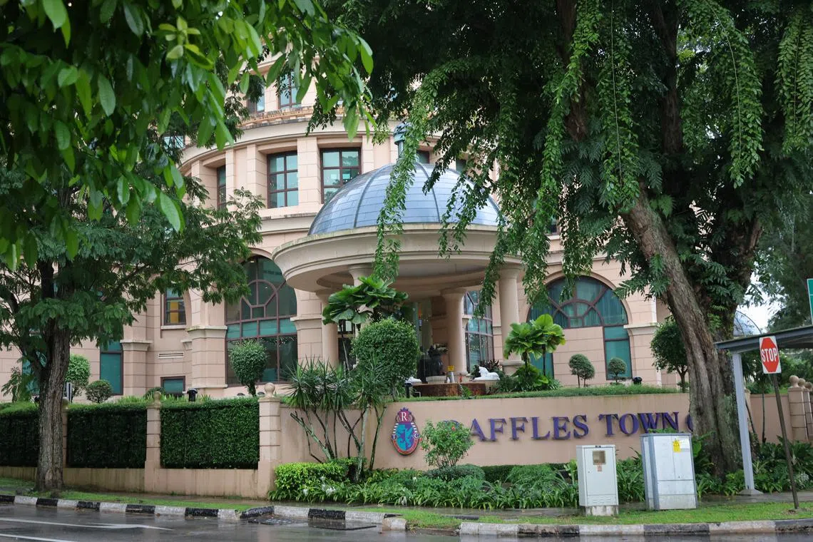 Raffles Town Club will have to vacate its premises for residential development when its lease ends in October 2026.