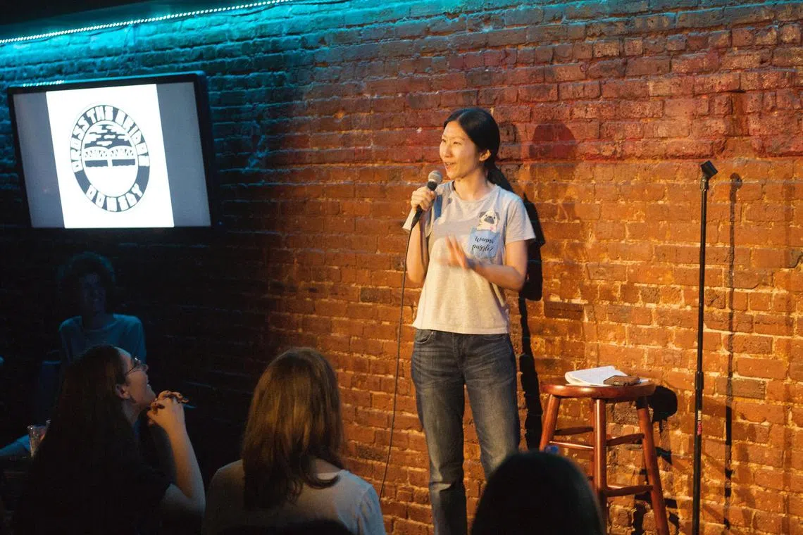 Jocelyn Chia made light of the 2014 disappearance of Malaysia Airlines Flight 370 during a stand-up comedy show in New York.