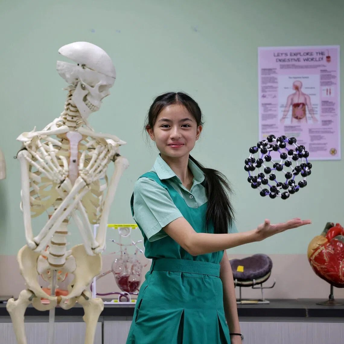 Tanjong Katong Girls' School Secondary 2 student Isabelle Poon plans to take seven subjects in 2026.