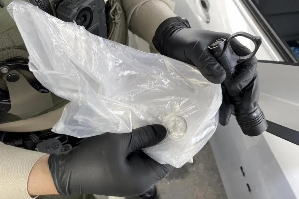 Law enforcers found the AirTag inside the parcel that two suspects stole from a post office in Southern California.
