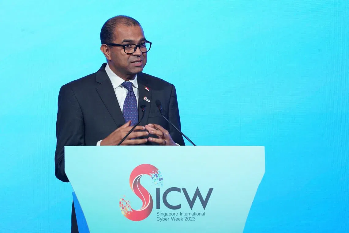 Senior Minister of State for Communications and Information Dr Janil Puthucheary gave an update on the cybersecurity labelling scheme for IOT devices.