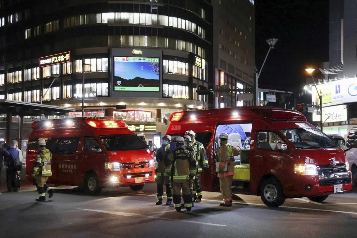 The Jan 22 stabbing attack in front of JR Nagano Station left one person dead and two injured.