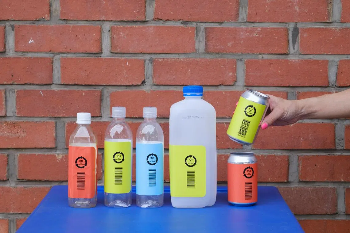 As businesses have been given until Sept 30 to clear out their old stock, some beverage containers will not have the mark by April 1.