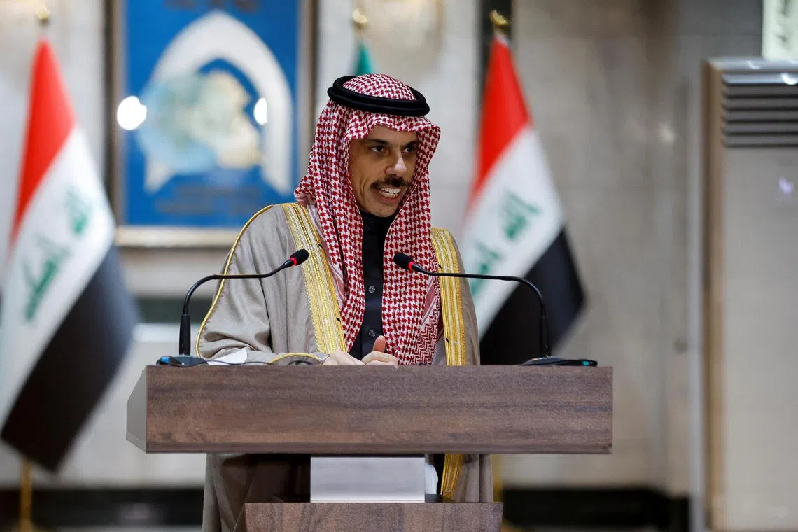 Prince Faisal bin Farhan Al Saud’s remarks mark a shift from the early years of Syria’s 12-year civil war.