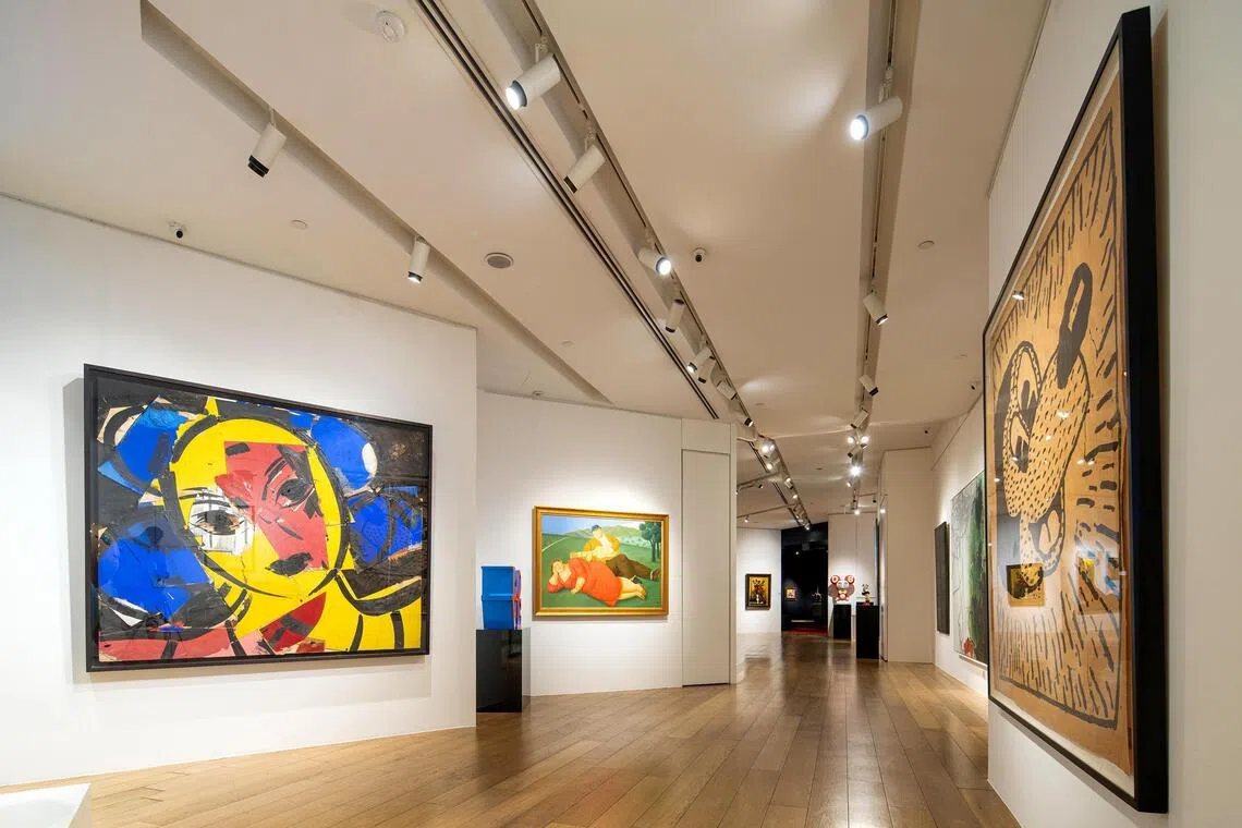 Opera Gallery's The Singapore Masters Show: From Monet To Condo features the works of artists including Claude Monet, Fernando Botero and George Condo. 
PHOTO: ODDINARY STUDIOS