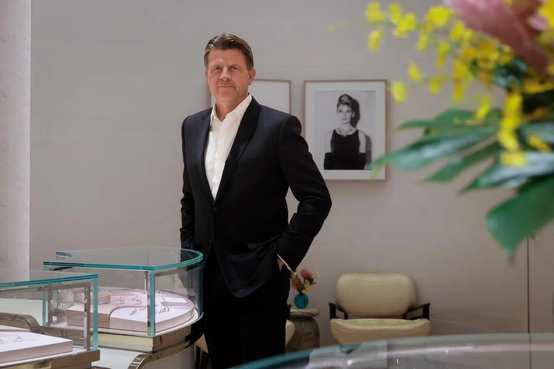 Anthony Ledru believes Tiffany & Co has an edge over other luxury cafes as dining with the brand is part of its DNA.