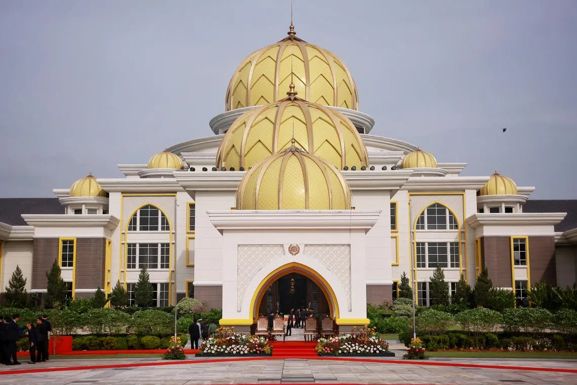 The facade of Istana Negara on March 21, 2023.