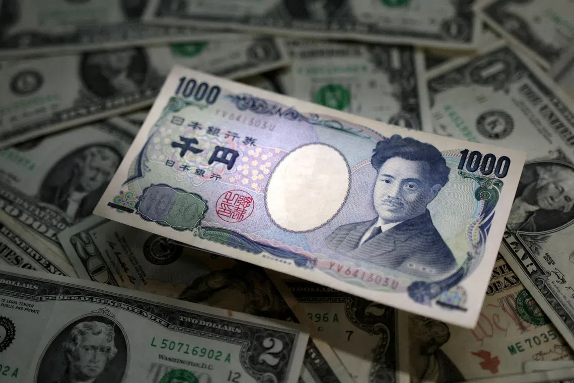 Japanese yen hit a near 40-year low in July, just shy of 164 per US dollar, before the authorities intervened.