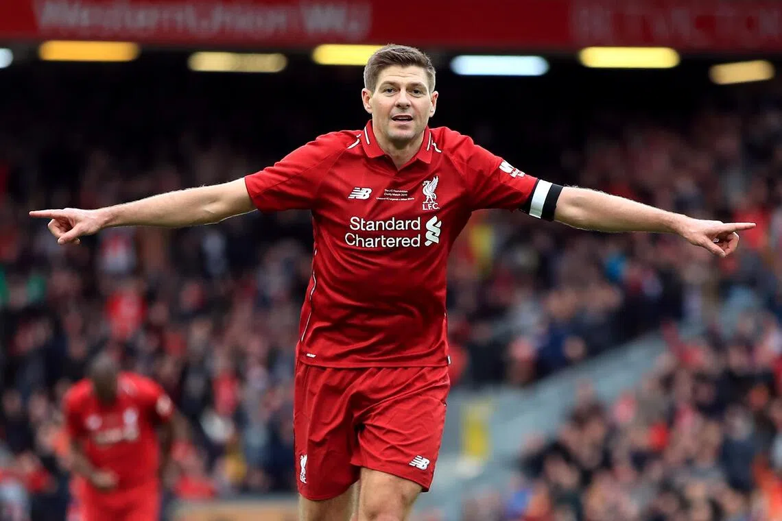Liverpool legend Steven Gerrard to host football clinic, attend gala dinner in Singapore in October
