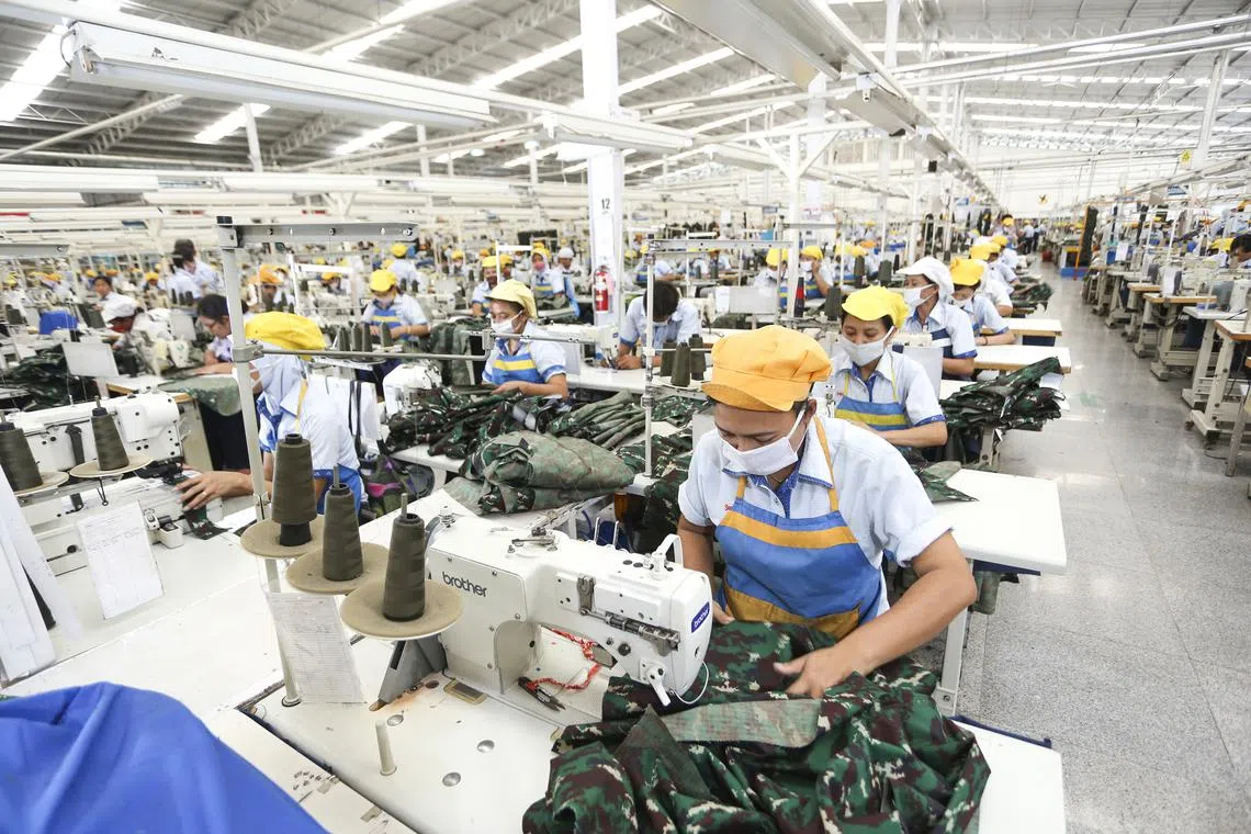 Sritex was declared bankrupt at the end of 2024 as it struggled to service its debts.