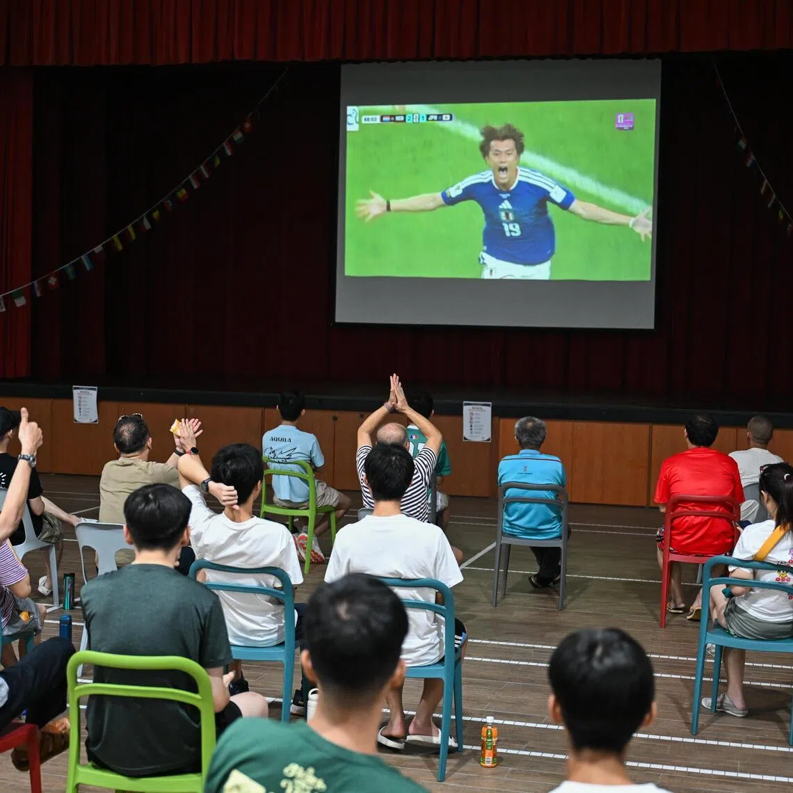 The World Cup screenings by the religious institutions join those held by commercial and community entities, and even at least one school.