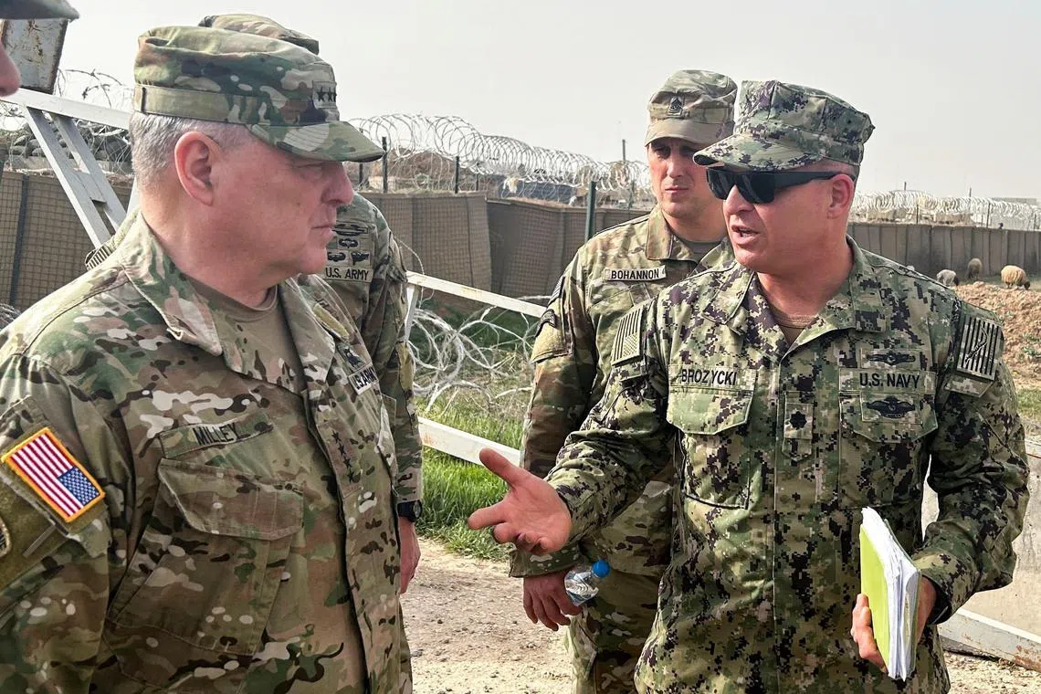 The attack came just weeks after top US General Mark Milley visited Syria to assess the mission against the Islamic State..