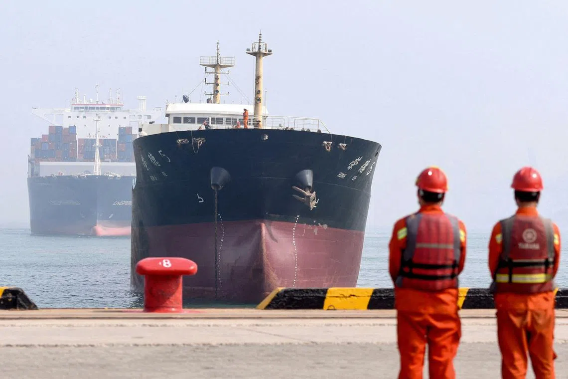 China's exports grew at a slower pace of 8.5 per cent in April after an unexpected surge of 14.8 per cent in March.