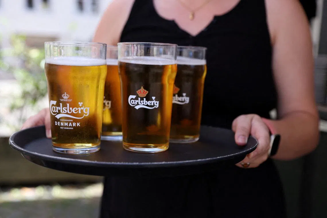 Carlsberg said in June it had signed an agreement to sell its Russian business, subject to regulatory approvals.